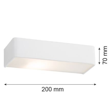 Argon 3077 - Φωτιστικό τοίχου RODAN 1xE27/15W/230V