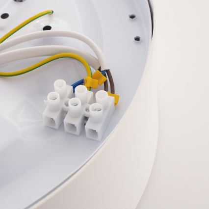 Argon 3082 - Οροφής φωτιστικό DARLING 2xE27/15W/230V διάμ. 25 εκ. λευκό