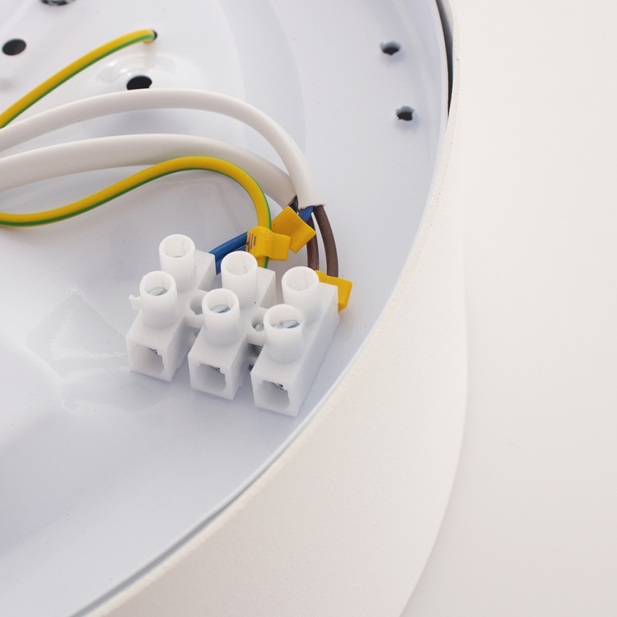 Argon 3082 - Οροφής φωτιστικό DARLING 2xE27/15W/230V διάμ. 25 εκ. λευκό