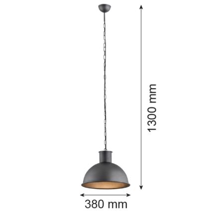 Argon 3192 - Πολύφωτο EUFRAT 1xE27/60W/230V