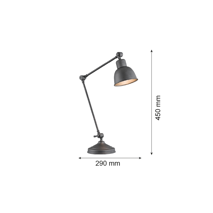Argon 3195 - Eπιτραπέζια λάμπα EUFRAT 1xE27/15W/230V