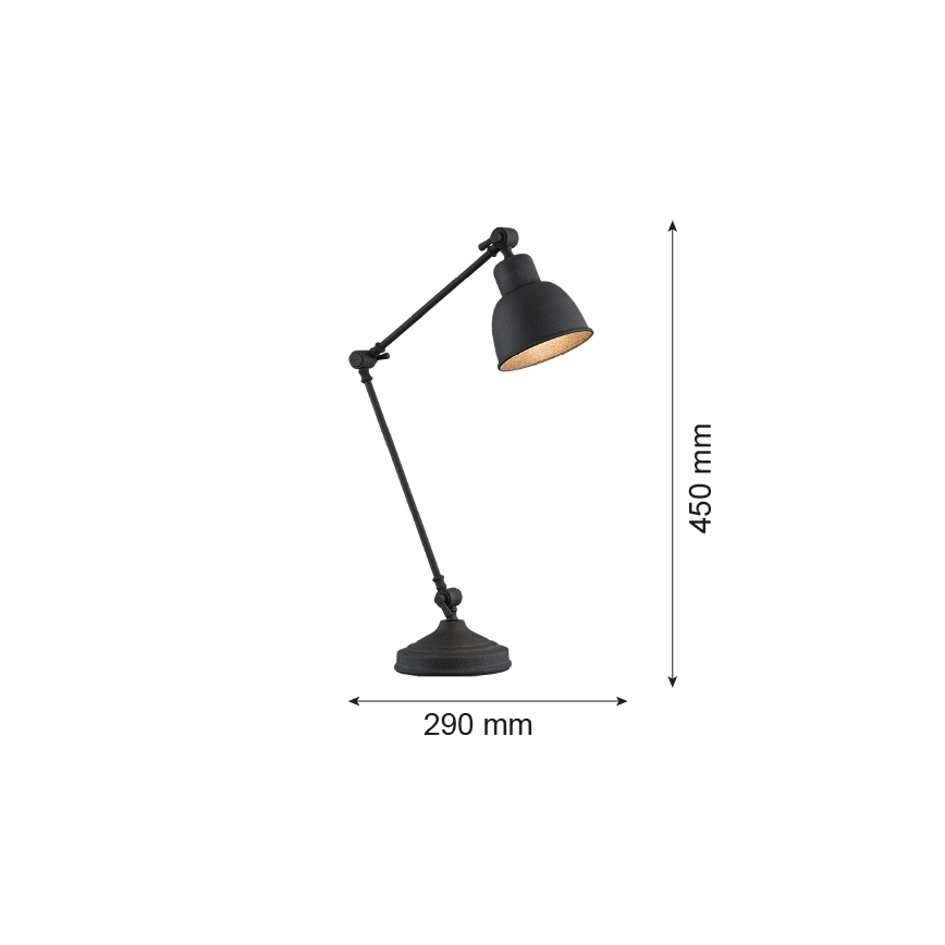 Argon 3197 - Eπιτραπέζια λάμπα EUFRAT 1xE27/15W/230V