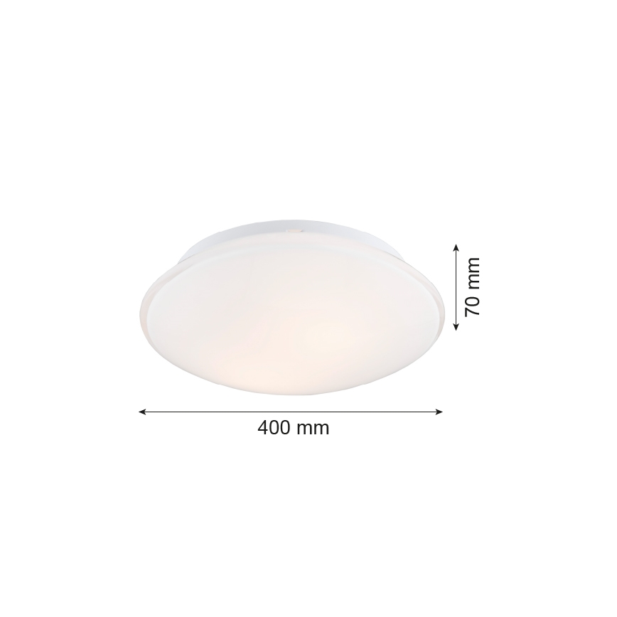 Argon 3224 - Φωτιστικό οροφής GIN 3xE27/15W/230V λευκό