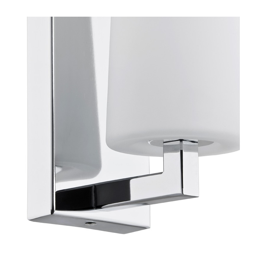 Argon 3358 - Φωτιστικό τοίχου CAMELOT 1xE27/15W/230V γυαλιστερό χρώμιο