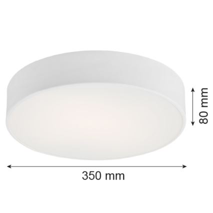 Argon 3567 - Φωτιστικό οροφής LED DARLING LED/25W/230V δ. 35 cm λευκό