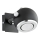 Argon 3638 - Σποτ τοίχου KOS 1xGU10/5W/230V μαύρο/γυαλιστερό χρώμιο