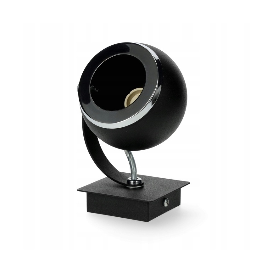 Argon 3638 - Σποτ τοίχου KOS 1xGU10/5W/230V μαύρο/γυαλιστερό χρώμιο