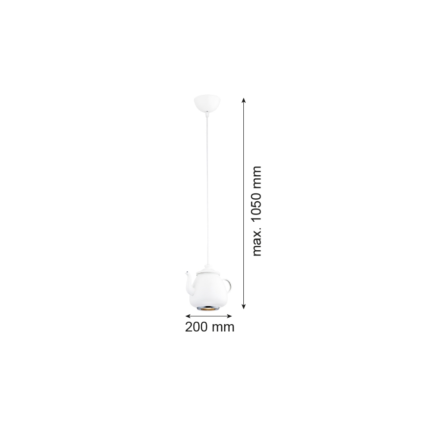 Argon 3650 - Κρεμαστό φως JAMAJKA 1xGU10/50W/230V