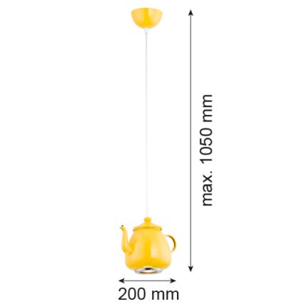 Argon 3651 - Κρεμαστό φως JAMAJKA 1xGU10/50W/230V