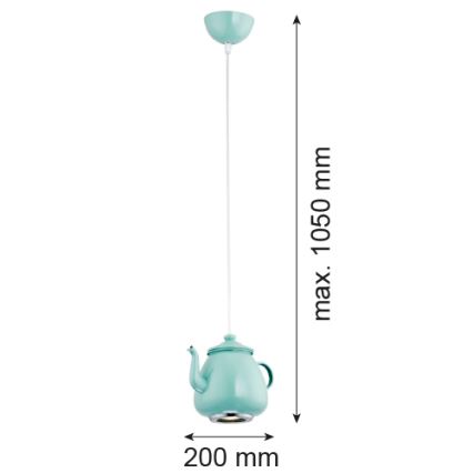 Argon 3652 - Κρεμαστό φως JAMAJKA 1xGU10/50W/230V