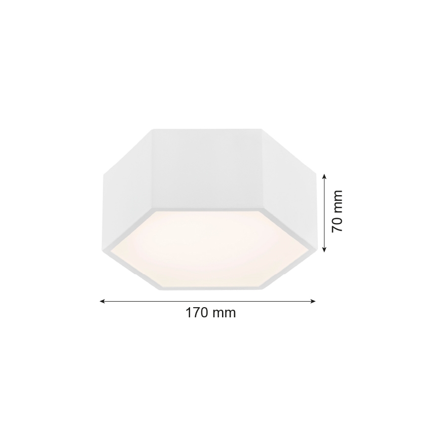 Argon 3828 - Φωτιστικό οροφής LED ARIZONA LED/9W/230V λευκό