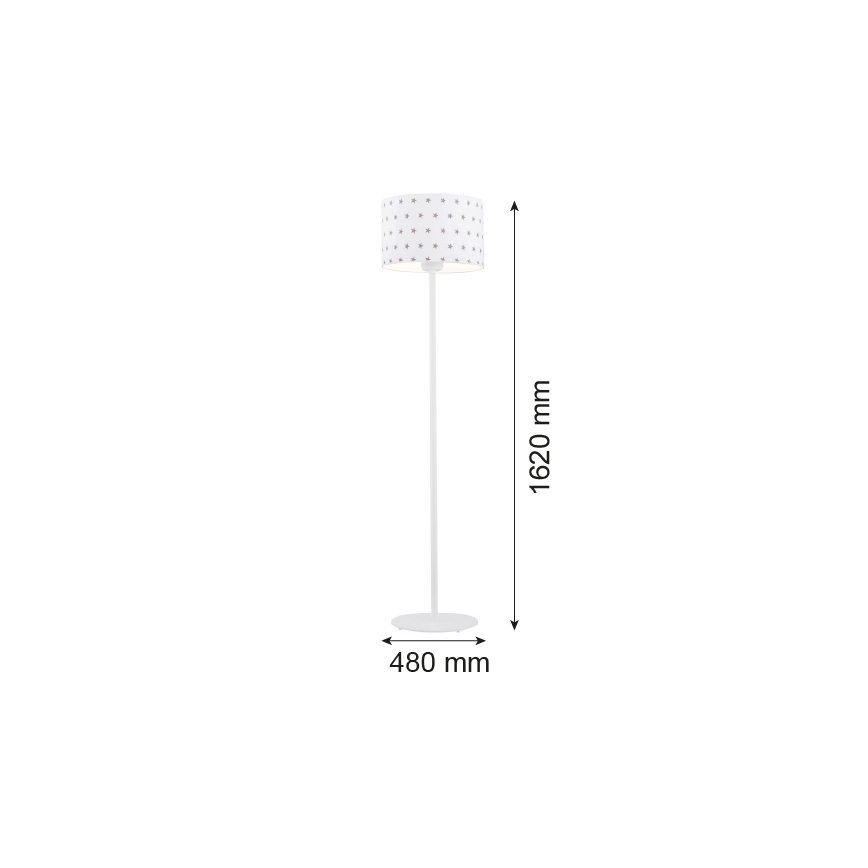 Argon 4129 - Επιδαπέδιο φωτιστικό MAGIC 1xE27/15W/230V λευκό