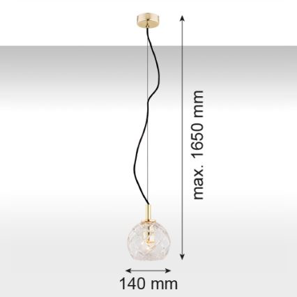 Argon 4200 - πολύφωτο με σχοινί OVIEDO 1xE27/15W/230V