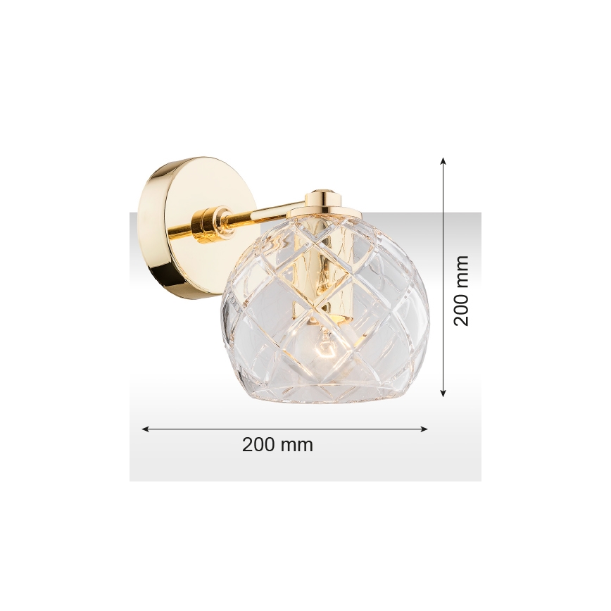 Argon 4202 - επιτοίχιο φωτιστικό OVIEDO 1xE27/15W/230V