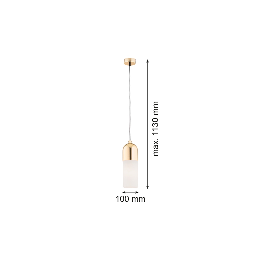 Argon 4212  - Πολύφωτο σε στύλο  BURGOS  1xE27/15W/230V ορείχαλκος