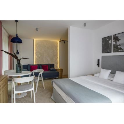 Argon 4221 - Φωτιστικό οροφής με καλώδιο SINES 1xE27/15W/230V διάμ. 28 εκ. μπλε