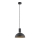 Argon 4222 - Φωτιστικό οροφής με καλώδιο SINES 1xE27/15W/230V διάμ. 28 εκ. μαύρο