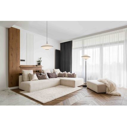 Argon 4282 - Κρεμαστό φωτιστικό με καλώδιο TROY 1xE27/15W/230V μπεζ