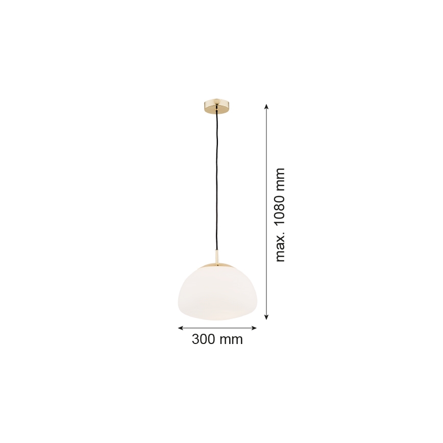 Argon 4316 - Πολύφωτο σε ράγα TRINI  1xE27/15W/230V ορείχαλκος
