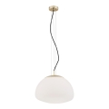 Argon 4317 - Φωτιστικό οροφής με καλώδιο TRINI 1xE27/15W/230V διάμ. 40 εκ. χρυσό