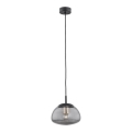 Argon 4333 - Φωτιστικό οροφής με καλώδιο TRINI 1xE27/15W/230V διάμ. 20 εκ. μαύρο