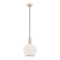 Argon 4357 - Κρεμαστό φωτιστικό οροφής SAGUNTO 1xE27/15W/230V δ. 20 cm ορείχαλκος