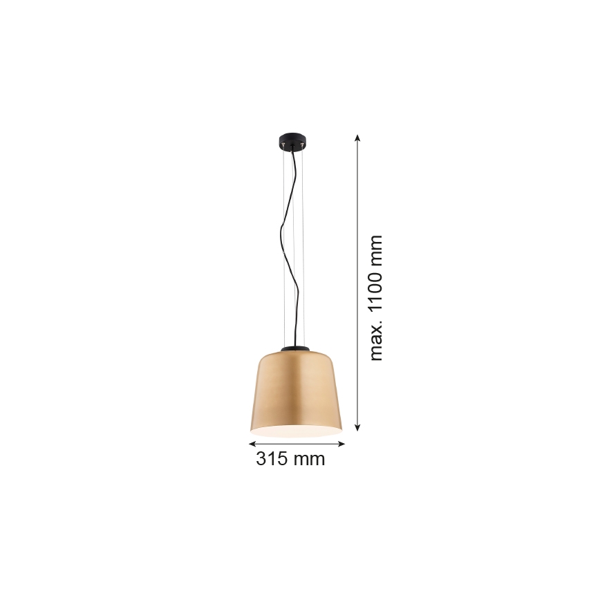 Argon 4690 - Κρεμαστό φωτιστικό οροφής BERKLEY 1xE27/15W/230V