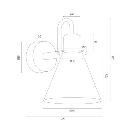 Argon 4705 - Φωτιστικό τοίχου BEVERLY 1xE27/15W/230V λευκό/ γυαλιστερό χρώμιο