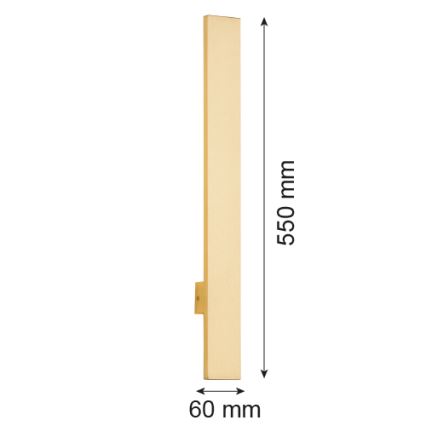 Argon 4722 - LED Φωτιστικό τοίχου FREEMONT LED/13,5W/230V 55 cm