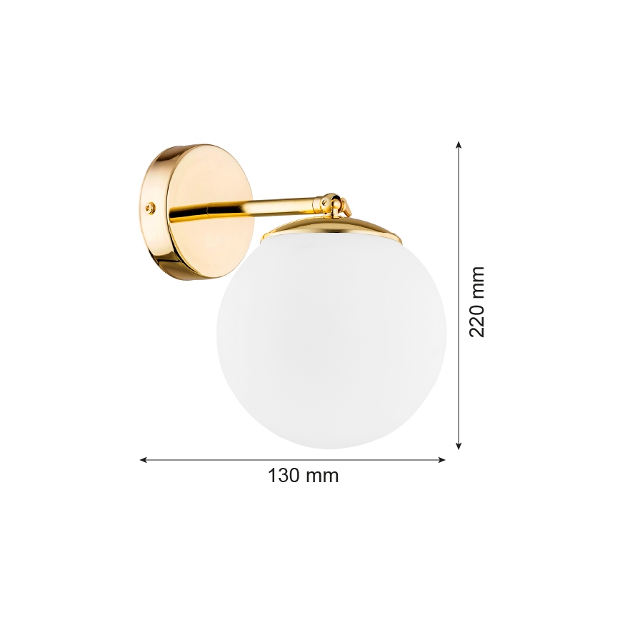 Argon 4744 - Φωτιστικό τοίχου SATELITE 1xE27/15W/230V
