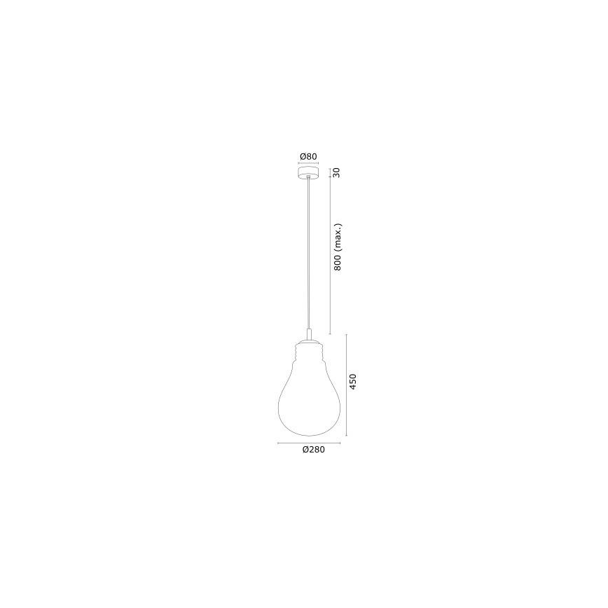 Argon 4879 - Κρεμαστό φωτιστικό οροφής JESSE 1xE27/15W/230V χρυσό/λευκό