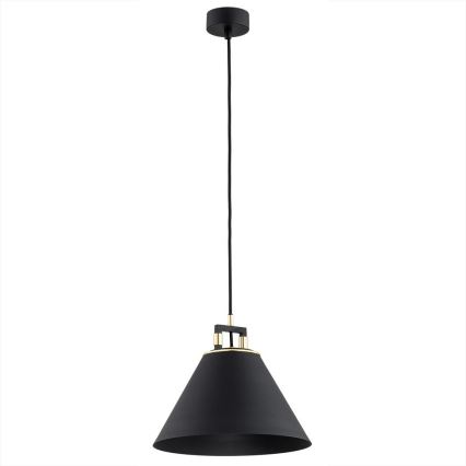 Argon 4915 - Κρεμαστό φωτιστικό οροφής ORTE 1xE27/15W/230V μαύρο