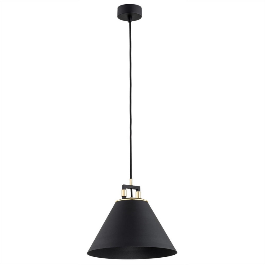 Argon 4915 - Κρεμαστό φωτιστικό οροφής ORTE 1xE27/15W/230V μαύρο