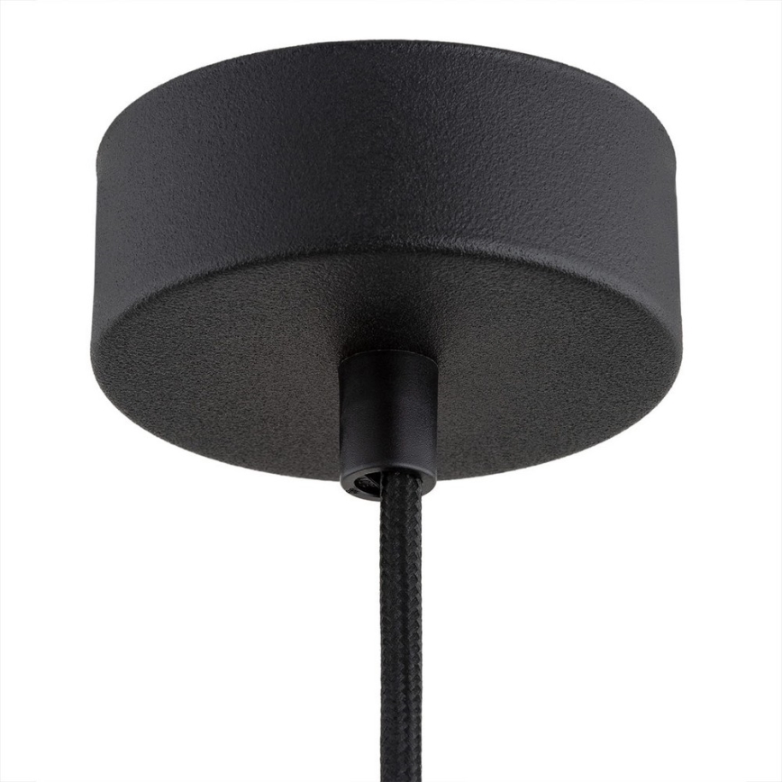 Argon 4915 - Κρεμαστό φωτιστικό οροφής ORTE 1xE27/15W/230V μαύρο