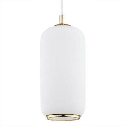 Argon 4993 - Κρεμαστό φωτιστικό οροφής PALLADO 1xE27/15W/230V χρυσό/λευκό