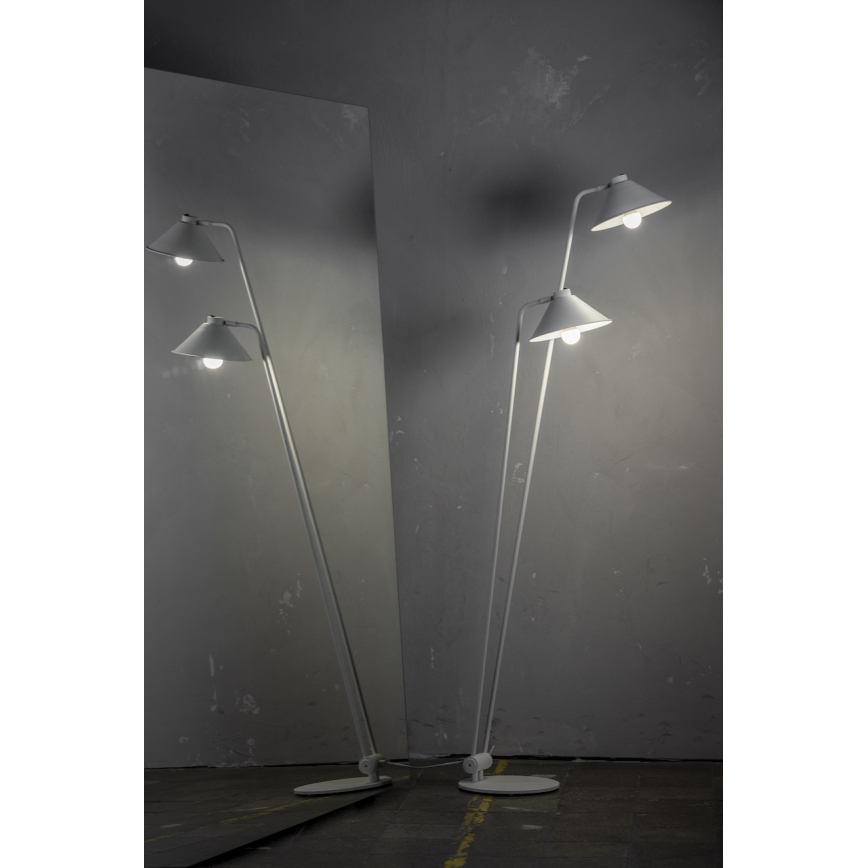 Argon 4997 - Επιδαπέδιο φωτιστικό GABIAN 1xE27/15W/230V λευκό