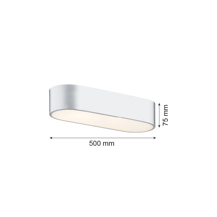 Argon 6004 - Φωτιστικό οροφής TONI 3xE27/15W/230V ασήμι