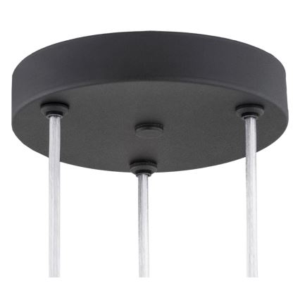 Argon 6103 - Πολύφωτο HOLLYWOOD 3xE14/7W/230V μαύρο