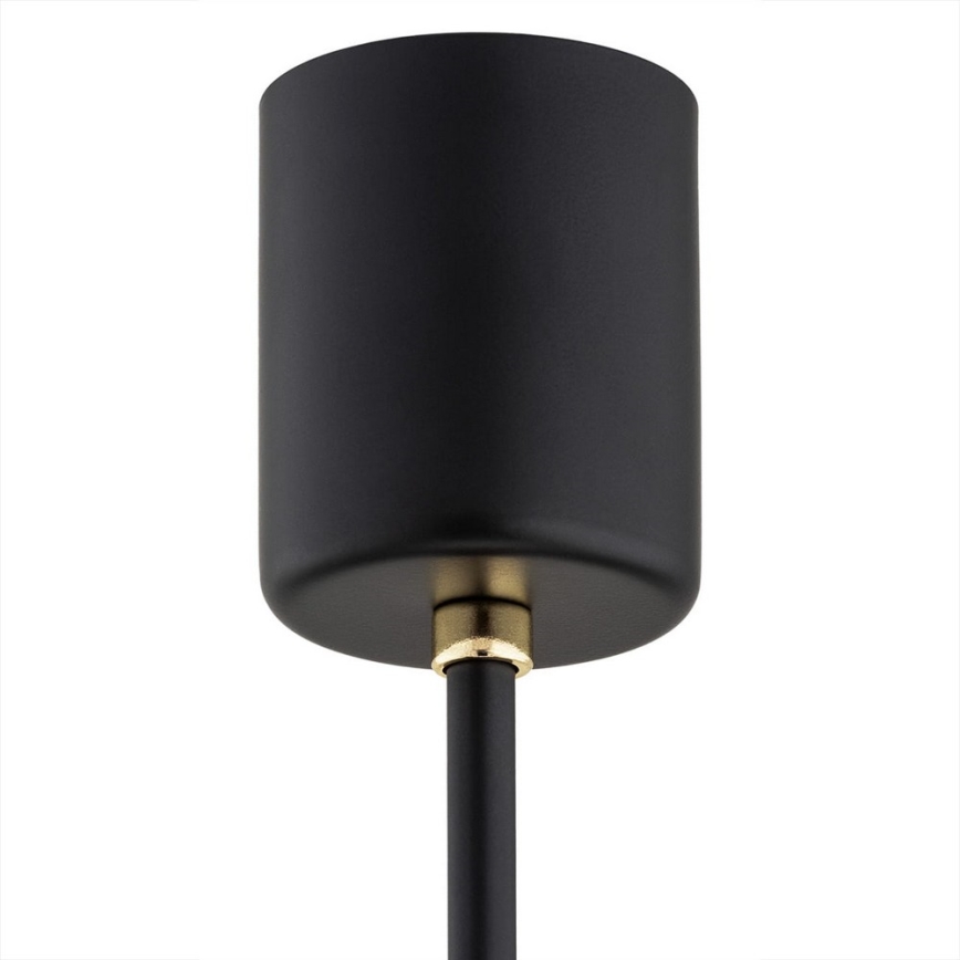 Argon 6143 - Κρεμαστό φωτιστικό οροφής CAMELOT PLUS 3xE27/15W/230V μαύρο/λευκό/χρυσό