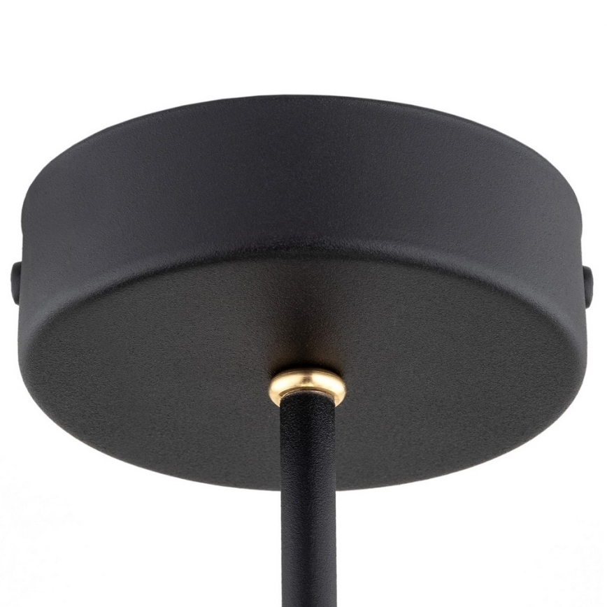 Argon 6150 - Κρεμαστό φωτιστικό οροφής AMALFI 3xE27/15W/230V μαύρο/λευκό
