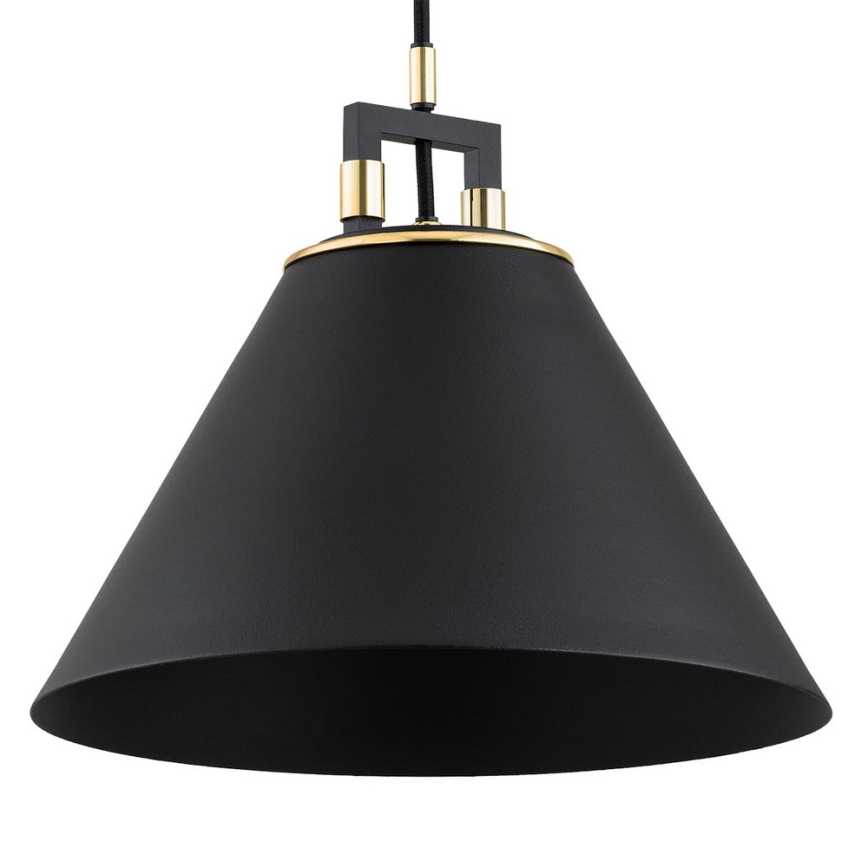 Argon 6174 - Κρεμαστό φωτιστικό οροφής ORTE 3xE27/15W/230V μαύρο