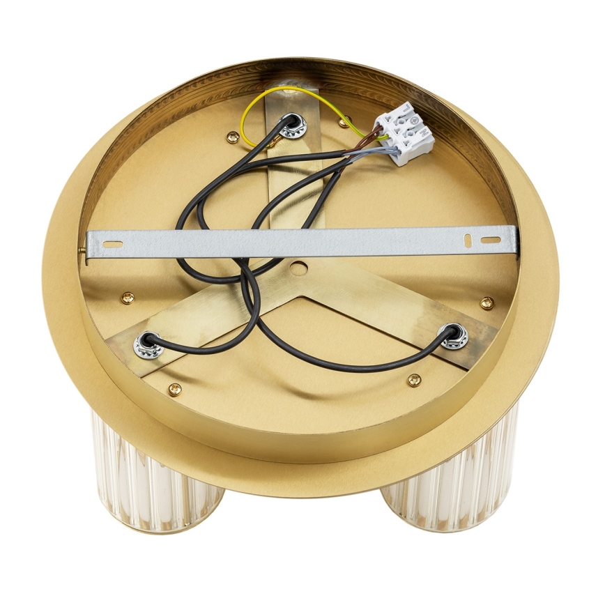 Argon 6304 - Φωτιστικό οροφής HAMPTON 3xE14/7W/230V χρυσαφί
