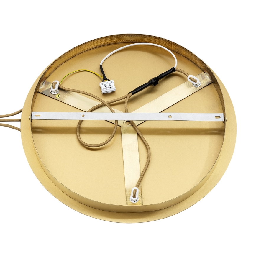 Argon 6308 - Φωτιστικό οροφής PALOMA 3xE14/7W/230V χρυσό/μαύρο