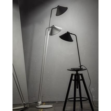 Argon 7074 - Επιδαπέδιο φωτιστικό GABIAN 2xE27/15W/230V λευκό