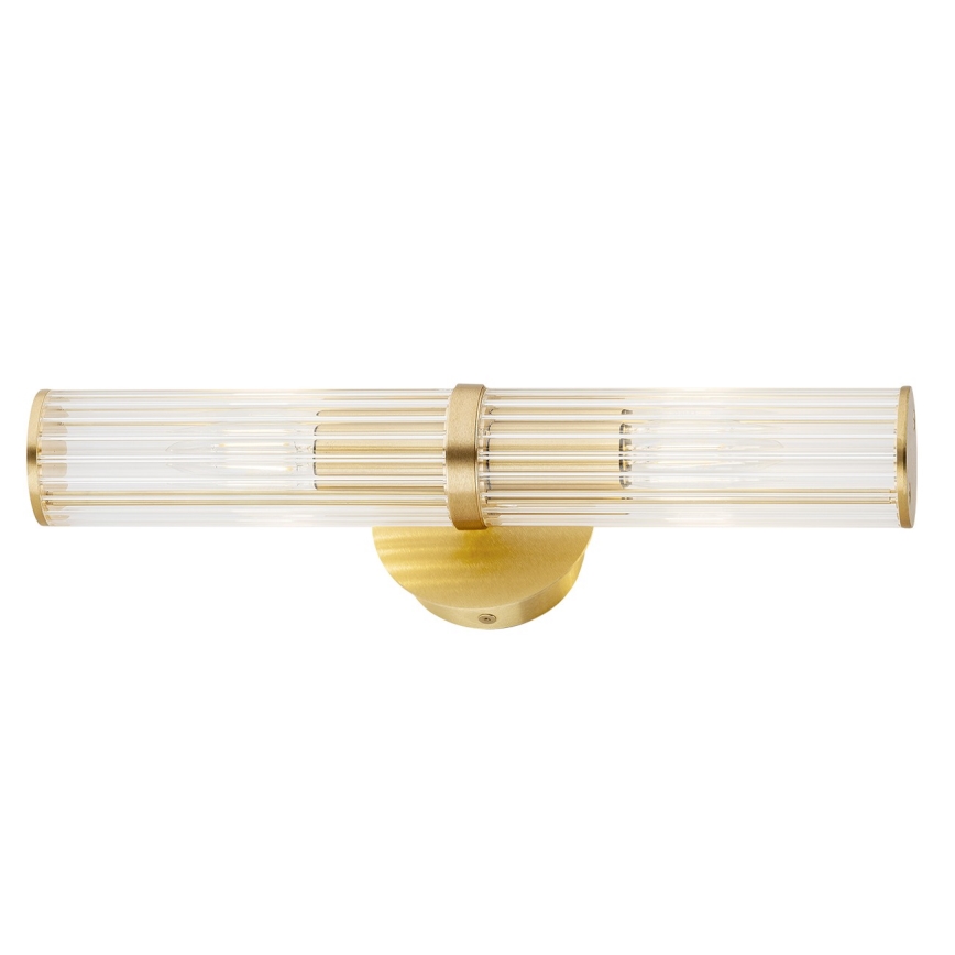 Argon 7203 - Φωτιστικό τοίχου HAMPTON 2xE14/7W/230V χρυσαφί
