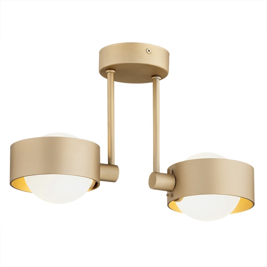 Argon 7215 - Κρεμαστό φωτιστικό μπάνιου MASSIMO PLUS 2xG9/6W/230V IP44 χρυσαφί