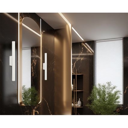 Argon 7223 - Φωτιστικό τοίχου LED GRECO 2xLED/4,2W/230V 3000K λευκό