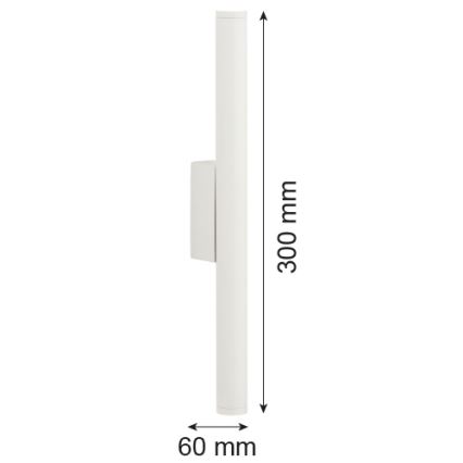 Argon 7223 - Φωτιστικό τοίχου LED GRECO 2xLED/4,2W/230V 3000K λευκό