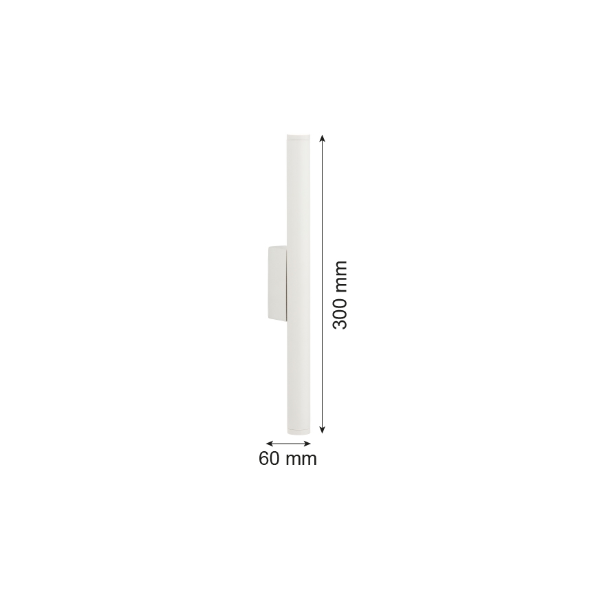 Argon 7223 - Φωτιστικό τοίχου LED GRECO 2xLED/4,2W/230V 3000K λευκό