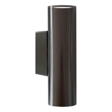 Argon 7231 - Φωτιστικό τοίχου MITOS PLUS 2xGU10/5W/230V μαύρο